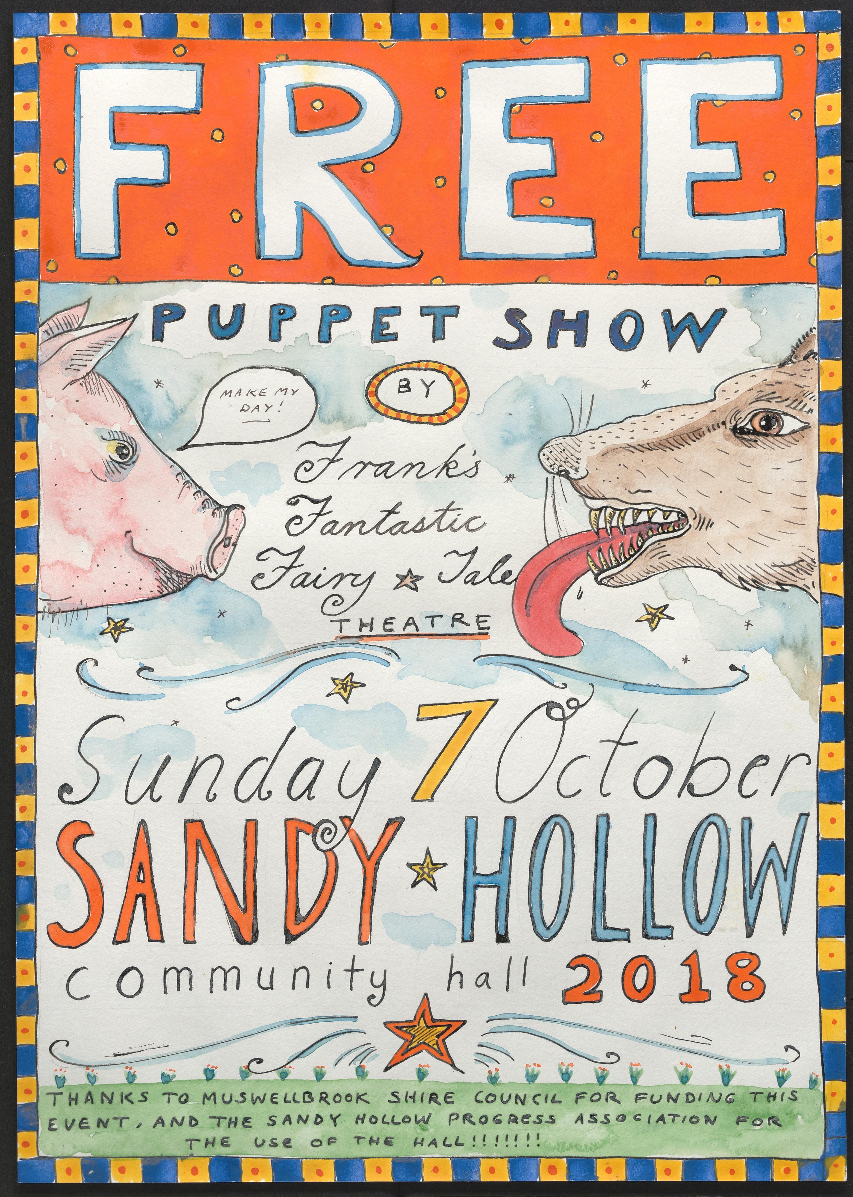 Puppet Show by Frank's Fantastic Fairy Tale Theatre Presents Frank